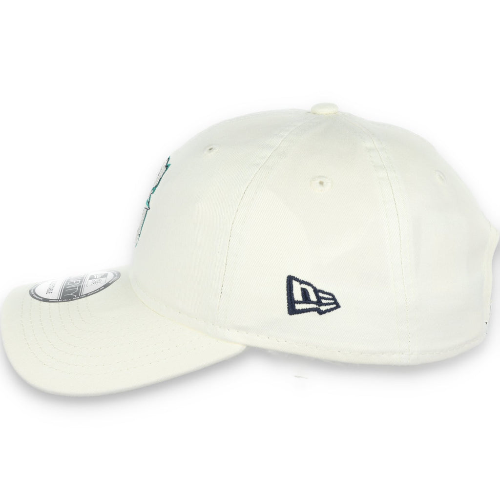 New Era Seattle Mariners Core Classic 2.0 9Twenty Adjustable Hat-Ivory product image 5, provided for visual reference and