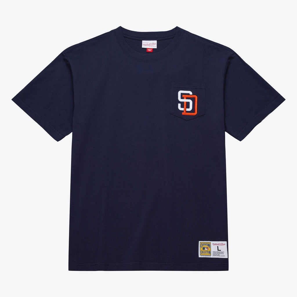 San Diego Padres Mitchell & Ness MLB Premium Pocket Tee product image 1