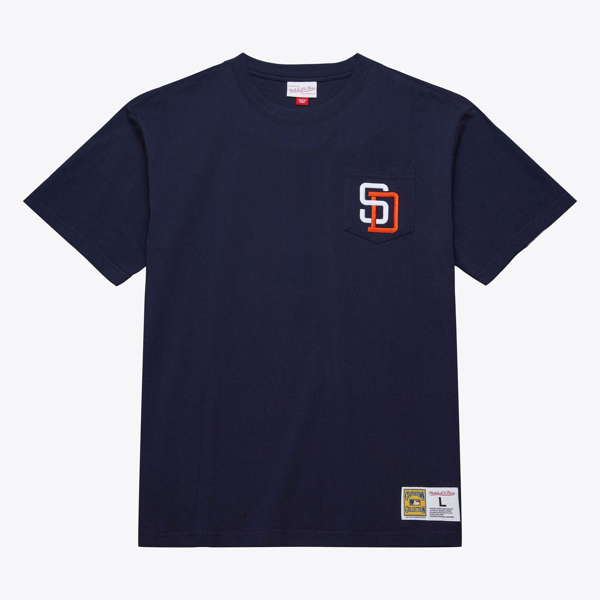 San Diego Padres Mitchell & Ness MLB Premium Pocket Tee product image 1