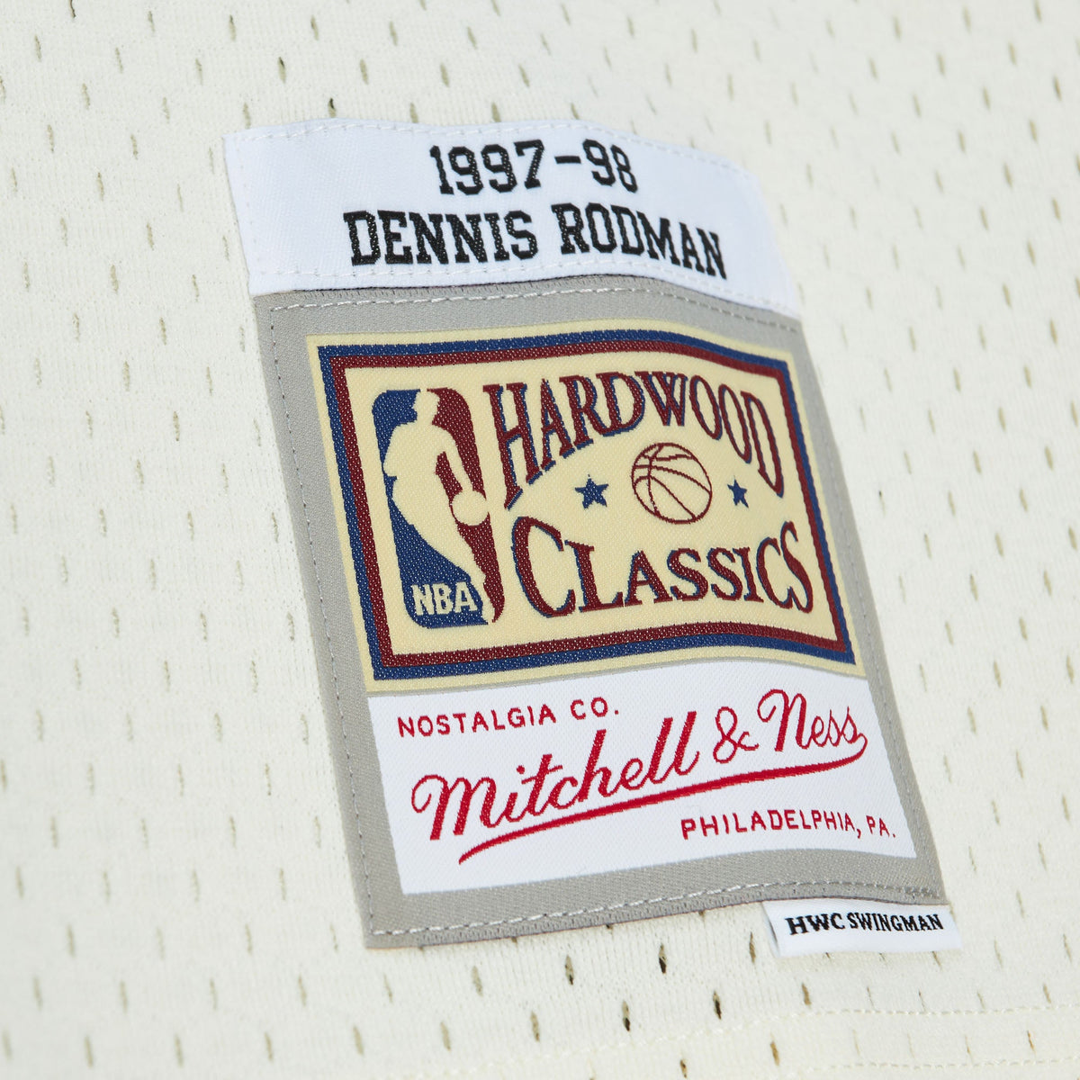 Chicago Bulls Mitchell & Ness NBA Cream Team Color Swingman product image 5
