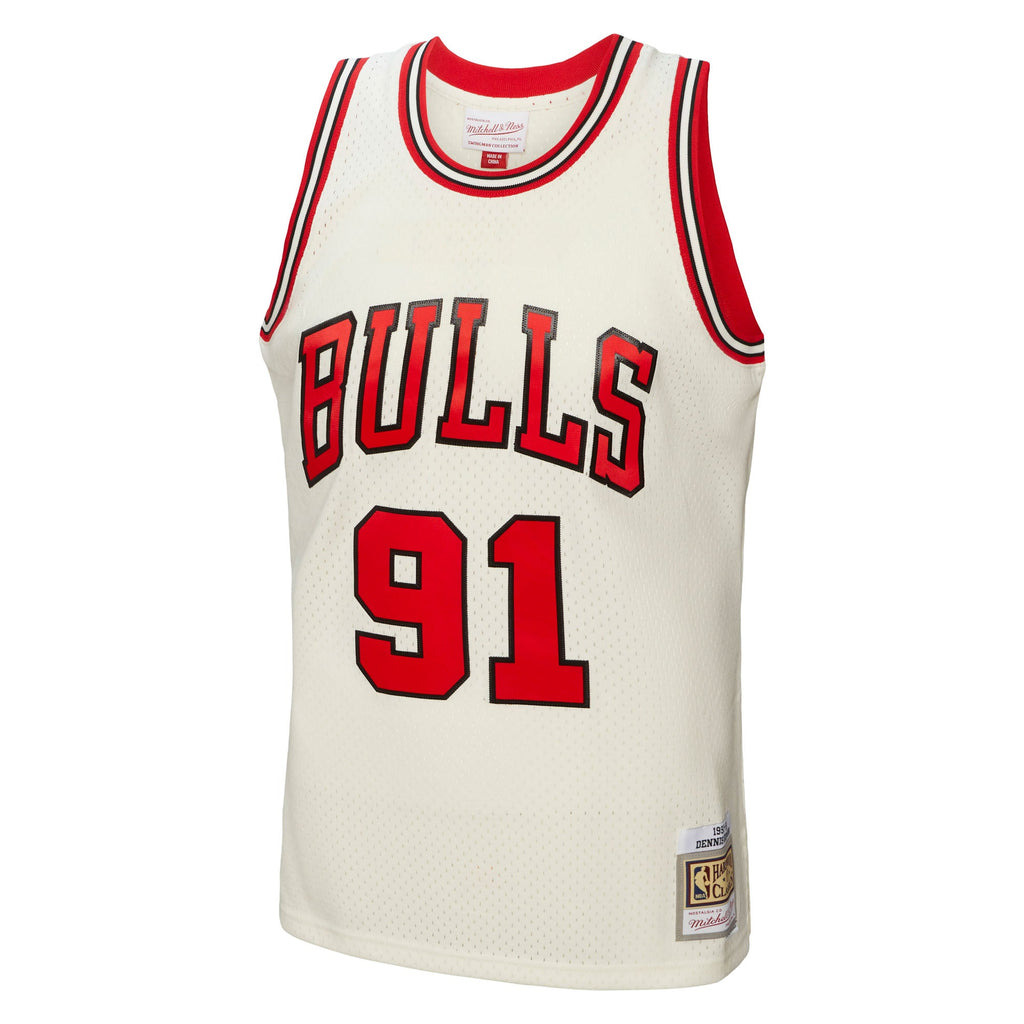 Chicago Bulls Mitchell & Ness NBA Cream Team Color Swingman product image 3