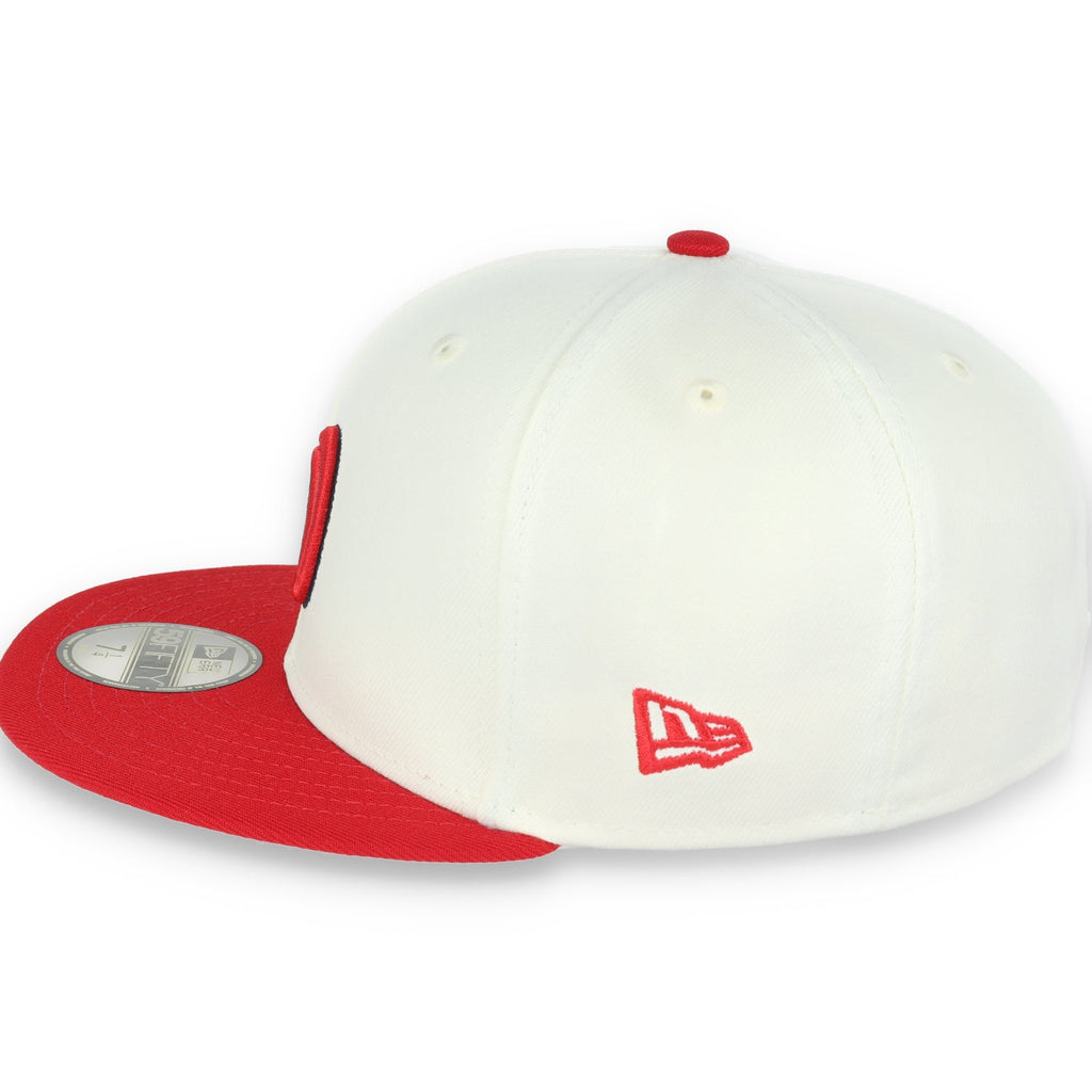 New Era Washington Nationals 2019 World Series Side Patch Throwback White 59FIFTY Fitted product image 4, provided for