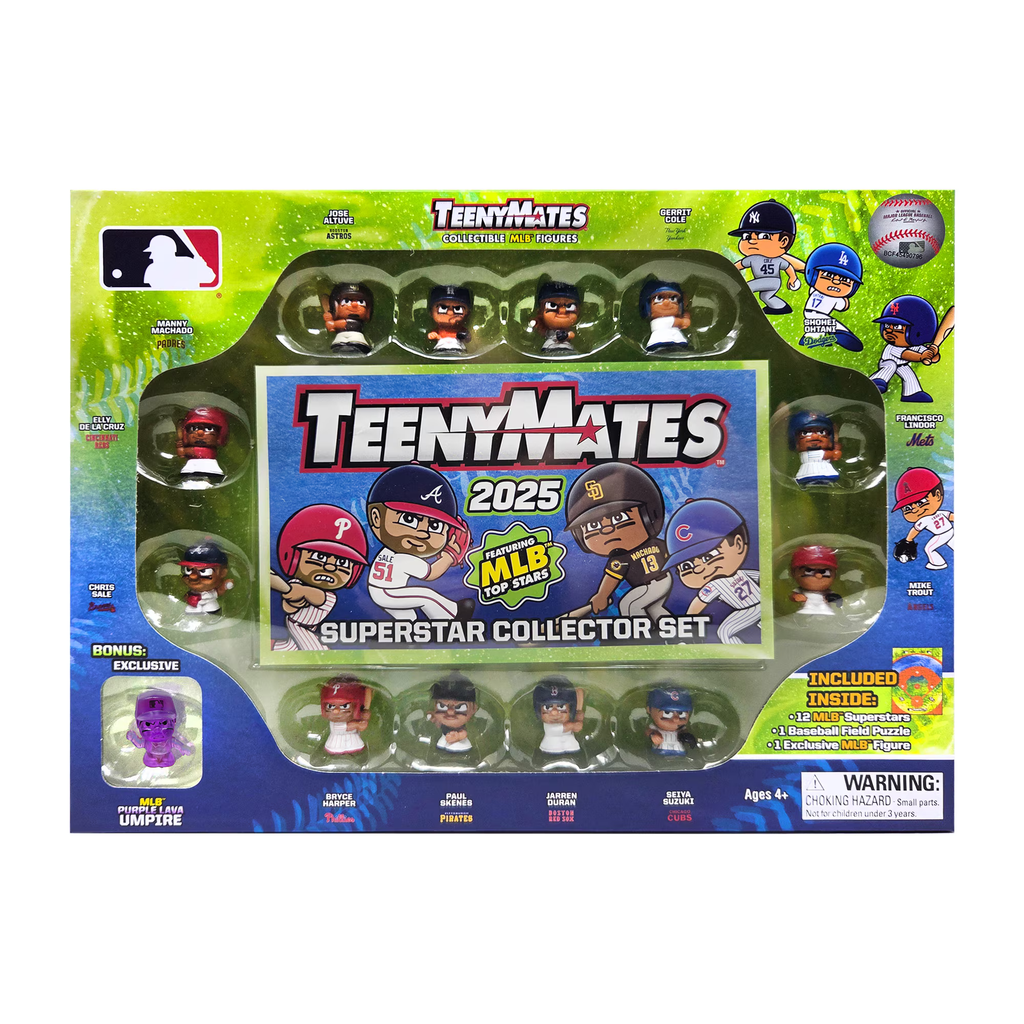 MLB TeenyMates Superstars Collector 2025 Gift Set product image 1, provided for visual reference and product detail review