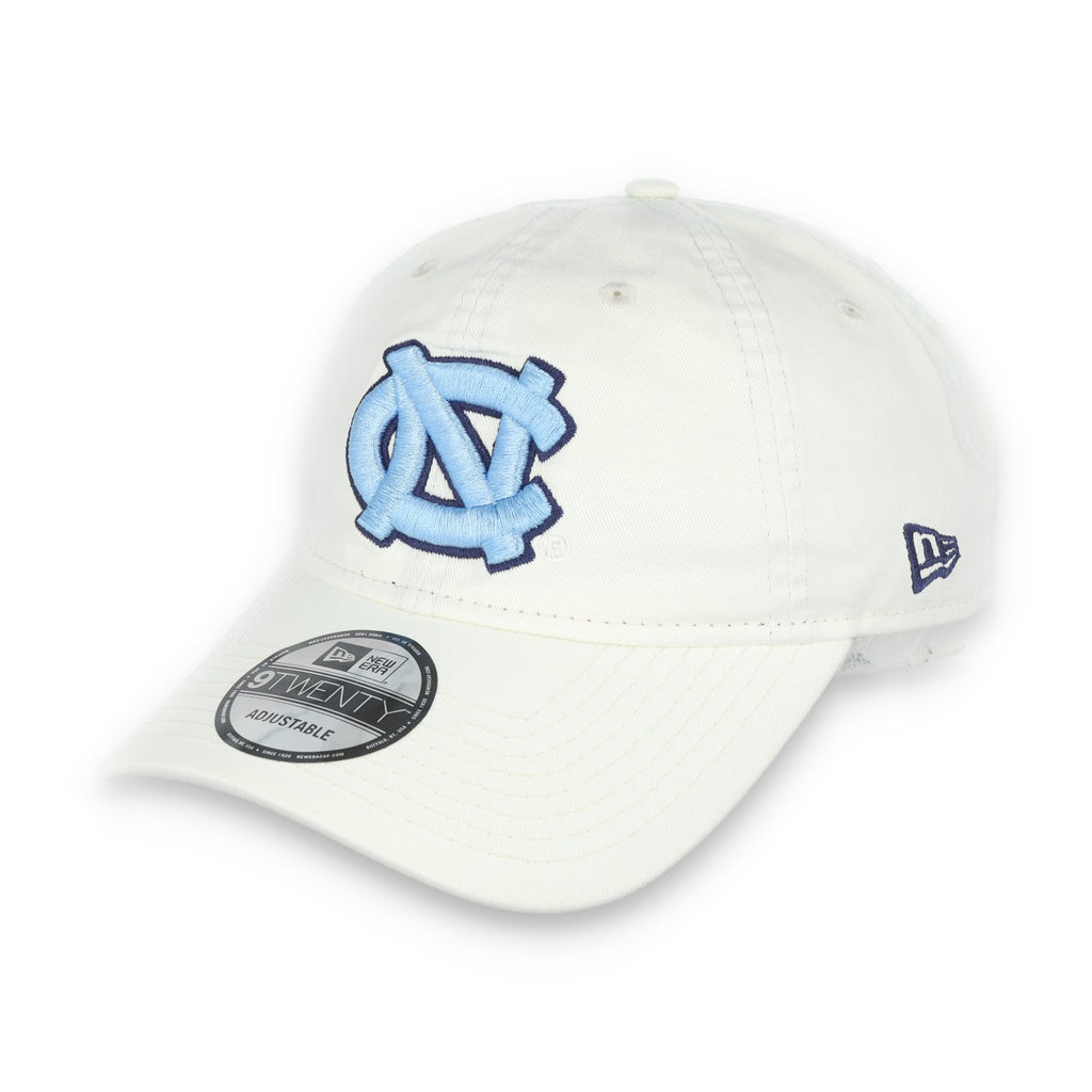 NEW ERA NORTH CAROLINA TAR HEELS CORE CLASSIC 2.0 9TWENTY ADJUSTABLE HAT-Cream product image 3, provided for visual