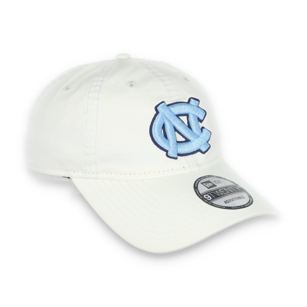 NEW ERA NORTH CAROLINA TAR HEELS CORE CLASSIC 2.0 9TWENTY ADJUSTABLE HAT-Cream product image 2, provided for visual
