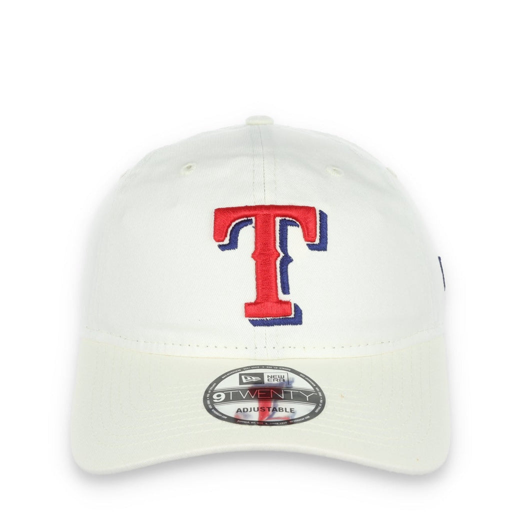 New Era Texas Rangers Core Classic 2.0 9Twenty Adjustable Hat-Ivory product image 1, provided for visual reference and