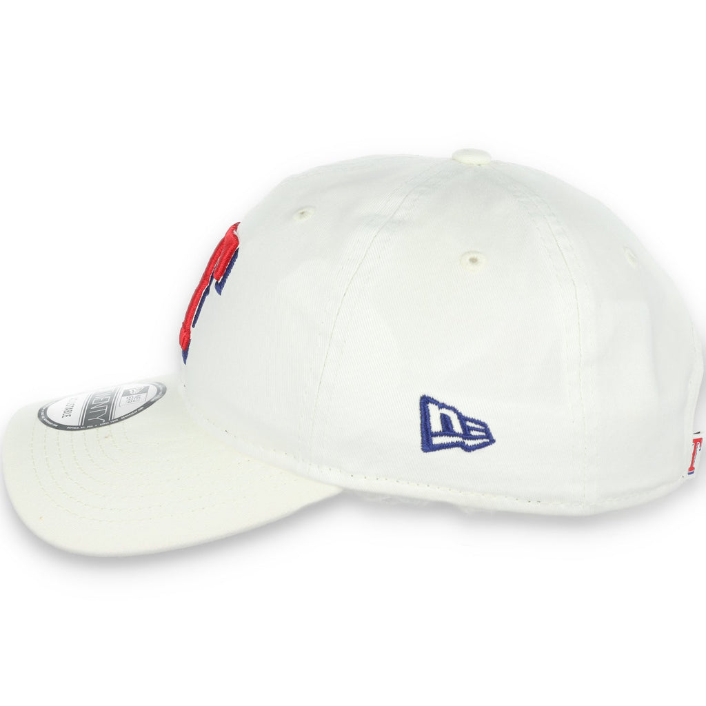 New Era Texas Rangers Core Classic 2.0 9Twenty Adjustable Hat-Ivory product image 5, provided for visual reference and