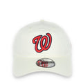 New Era Washington Nationals Core Classic 2.0 9Twenty Adjustable Hat-Ivory product image 1, provided for visual reference
