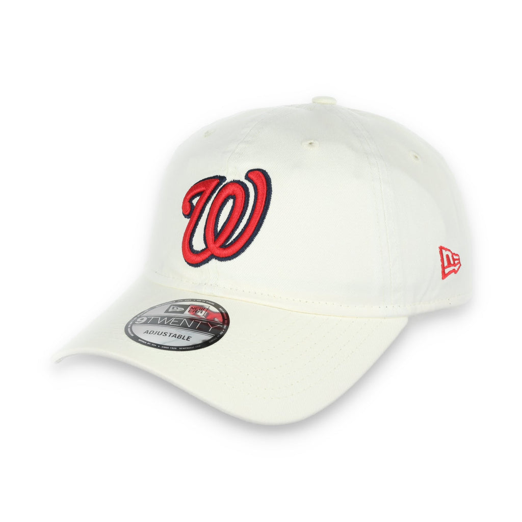 New Era Washington Nationals Core Classic 2.0 9Twenty Adjustable Hat-Ivory product image 6, provided for visual reference