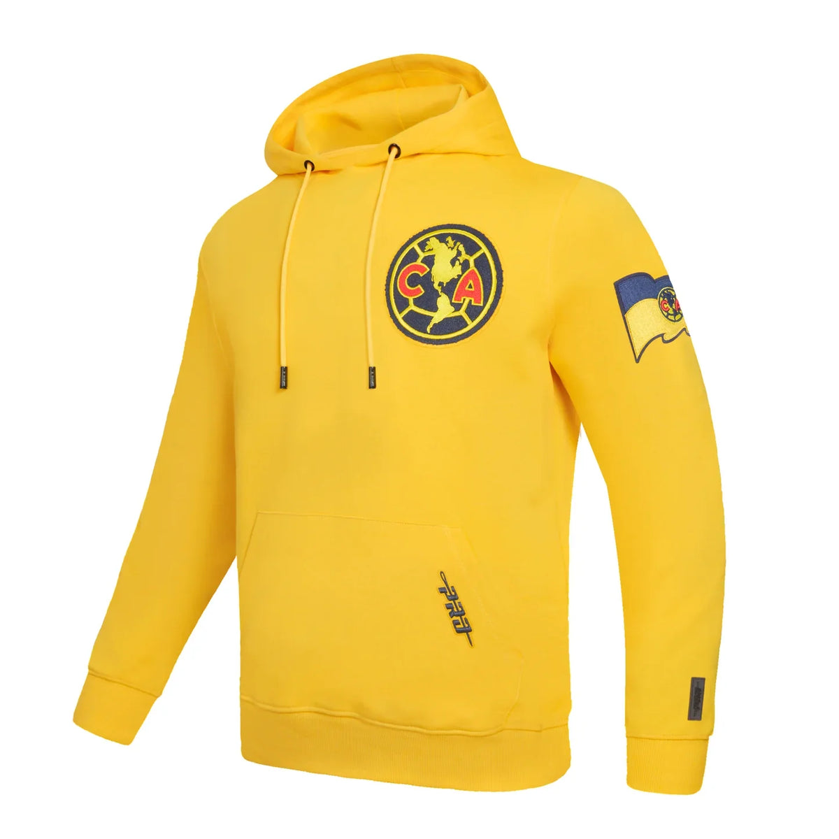 Pro Standard Liga MX Club America Stadium Men Fleece Pullover Hoodie-Yellow product image 1, provided for visual reference