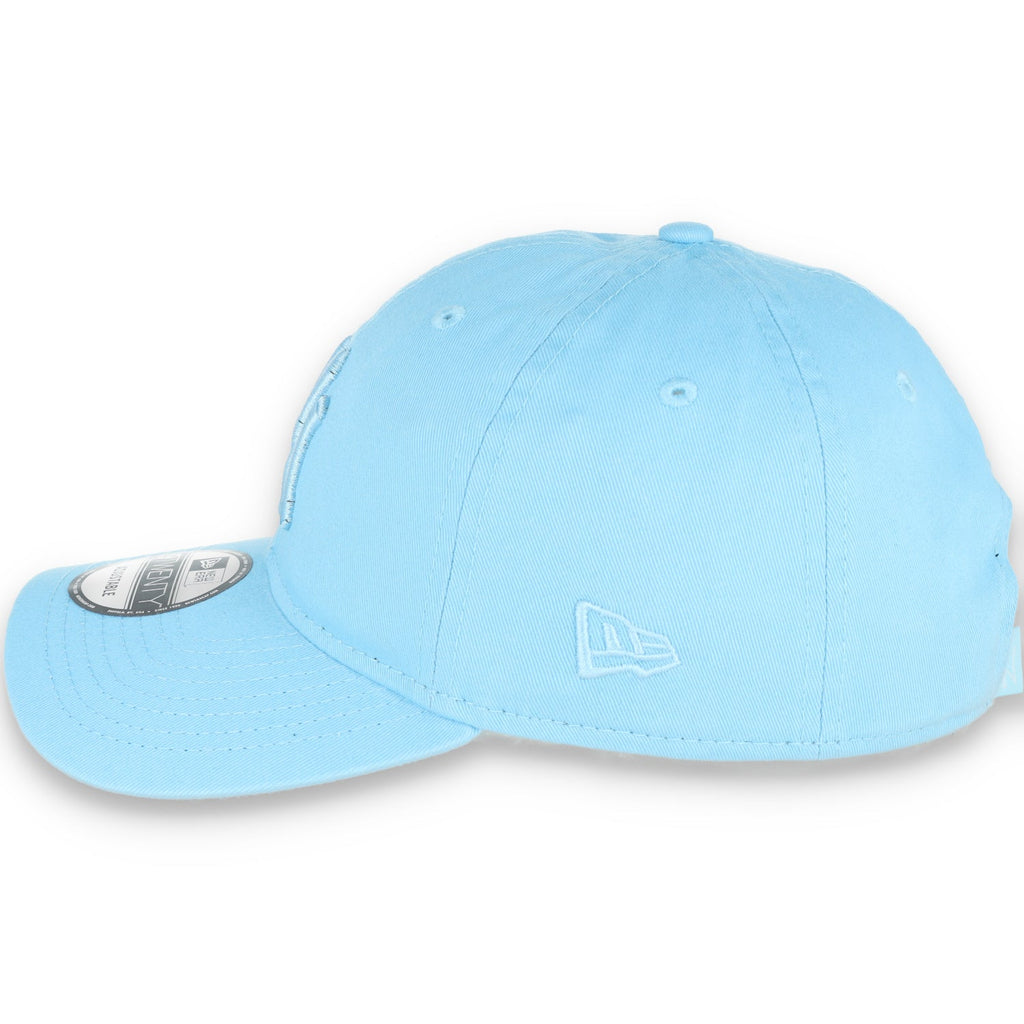 New Era New York Yankees Color Pack 9TWENTY Adjustable Hat- Baby Blue product image 4, provided for visual reference and