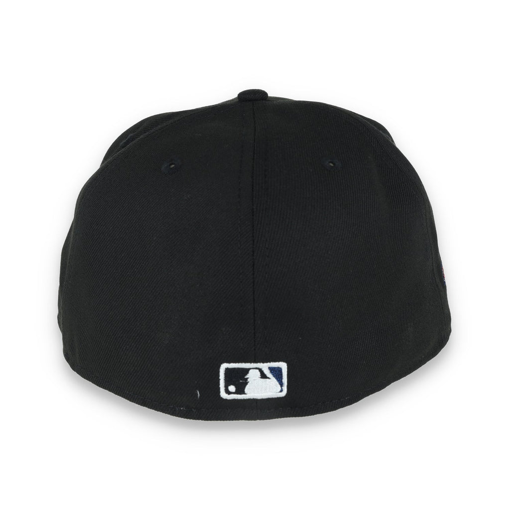 New Era New York Yankees 100th Anniversary Metallic Logo Side Patch 59fifty Fitted-Black product image 5, provided for