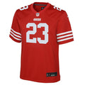 Nike Preschool San Francisco 49ers Christian McCaffrey Game Jersey - Scarlet product image 1, provided for visual reference