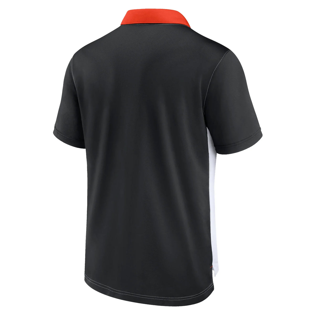 Nike Men San Francisco Giants Rewind Stripe Polo Shirt - White/Black product image 2, provided for visual reference and