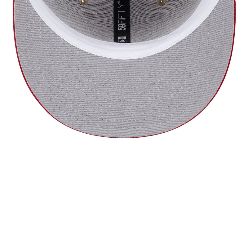 New Era St.Louis Cardinals 59FIFTY Fitted Hat-Camel product image 5, provided for visual reference and product detail review