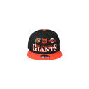 New Era San Francisco Giants Archive Multi Logo 9FIFTY Snapback Hat product image 2, provided for visual reference and