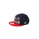 New Era Atlanta Braves Archive Multi Logo 9FIFTY Snapback Hat product image 2, provided for visual reference and product