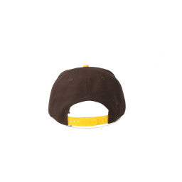 New Era San Diego Padres Archive Multi Logo 9FIFTY Snapback Hat product image 5, provided for visual reference and product