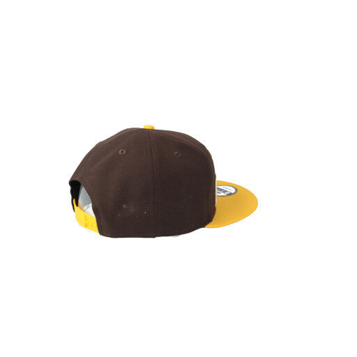 New Era San Diego Padres Archive Multi Logo 9FIFTY Snapback Hat product image 6, provided for visual reference and product