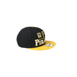 New Era Pittsburgh Pirates Archive Multi Logo 9FIFTY Snapback Hat product image 7, provided for visual reference and product
