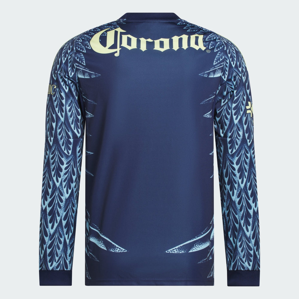 Adidas Club America Away Long Sleeve Jersey 25/26 product image 2, provided for visual reference and product detail review