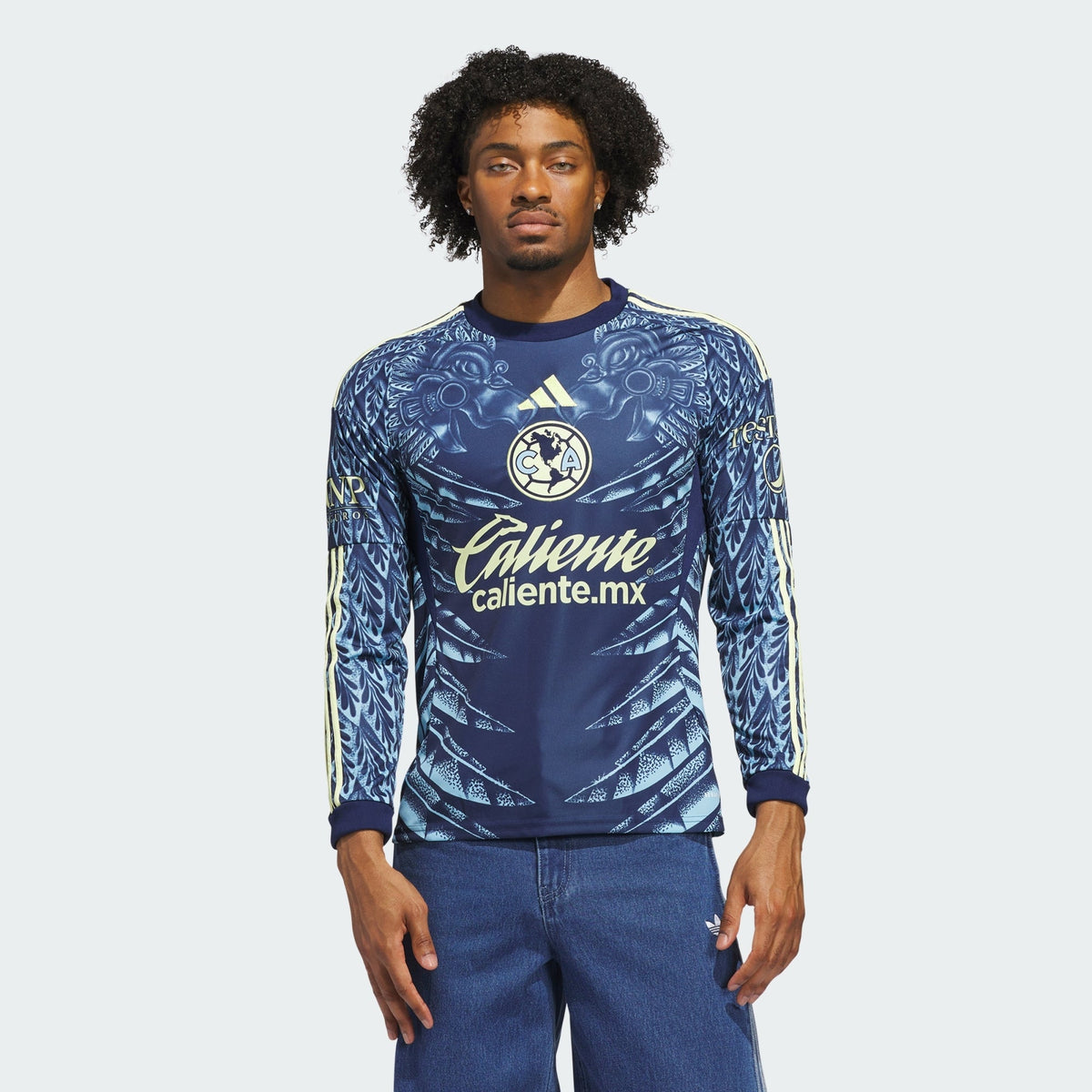 Adidas Club America Away Long Sleeve Jersey 25/26 product image 5, provided for visual reference and product detail review