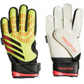 Adidas Kids Predator Gl Match Fingersave Goalkeeper Gloves Solar Yellow/Red product image 1, provided for visual reference
