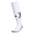 Adidas Team Speed 4 Soccer OTC Socks-White/Black product image 1, provided for visual reference and product detail review