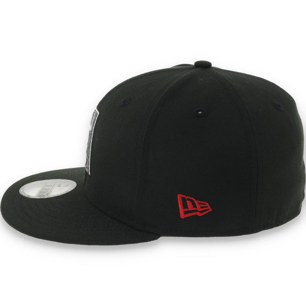 New Era Arizona Diamondback 1998 Inaugural Season Side Patch 59FIFTY Fitted Hat-Metallic Grey/Black product image 6,