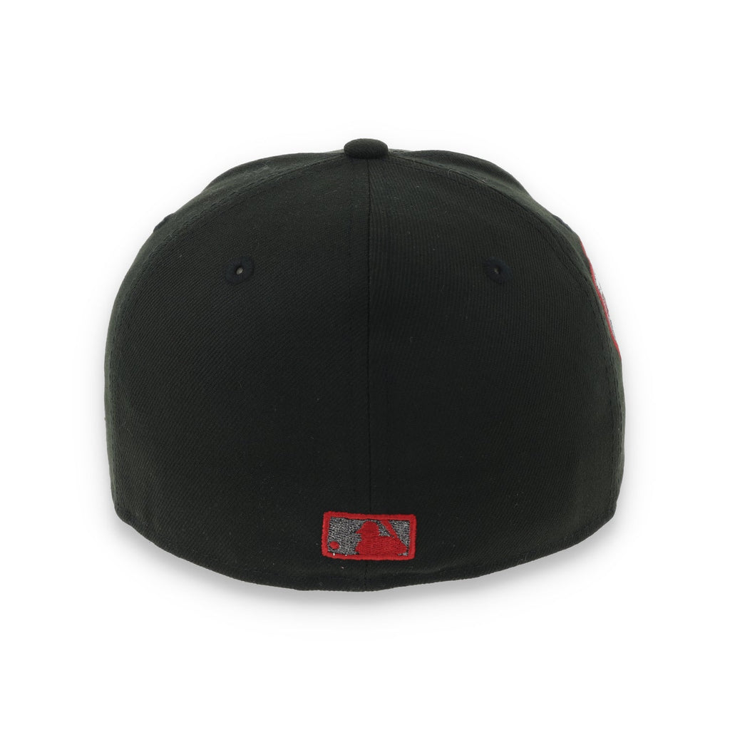 New Era Arizona Diamondback 1998 Inaugural Season Side Patch 59FIFTY Fitted Hat-Metallic Grey/Black product image 4,