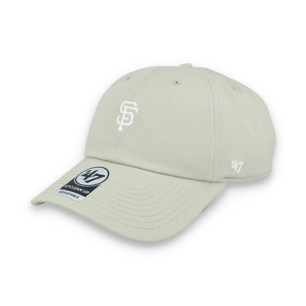 '47 Brand San Francisco Giants Foundation Clean Up Adjustable Hat - System Grey product image 3, provided for visual