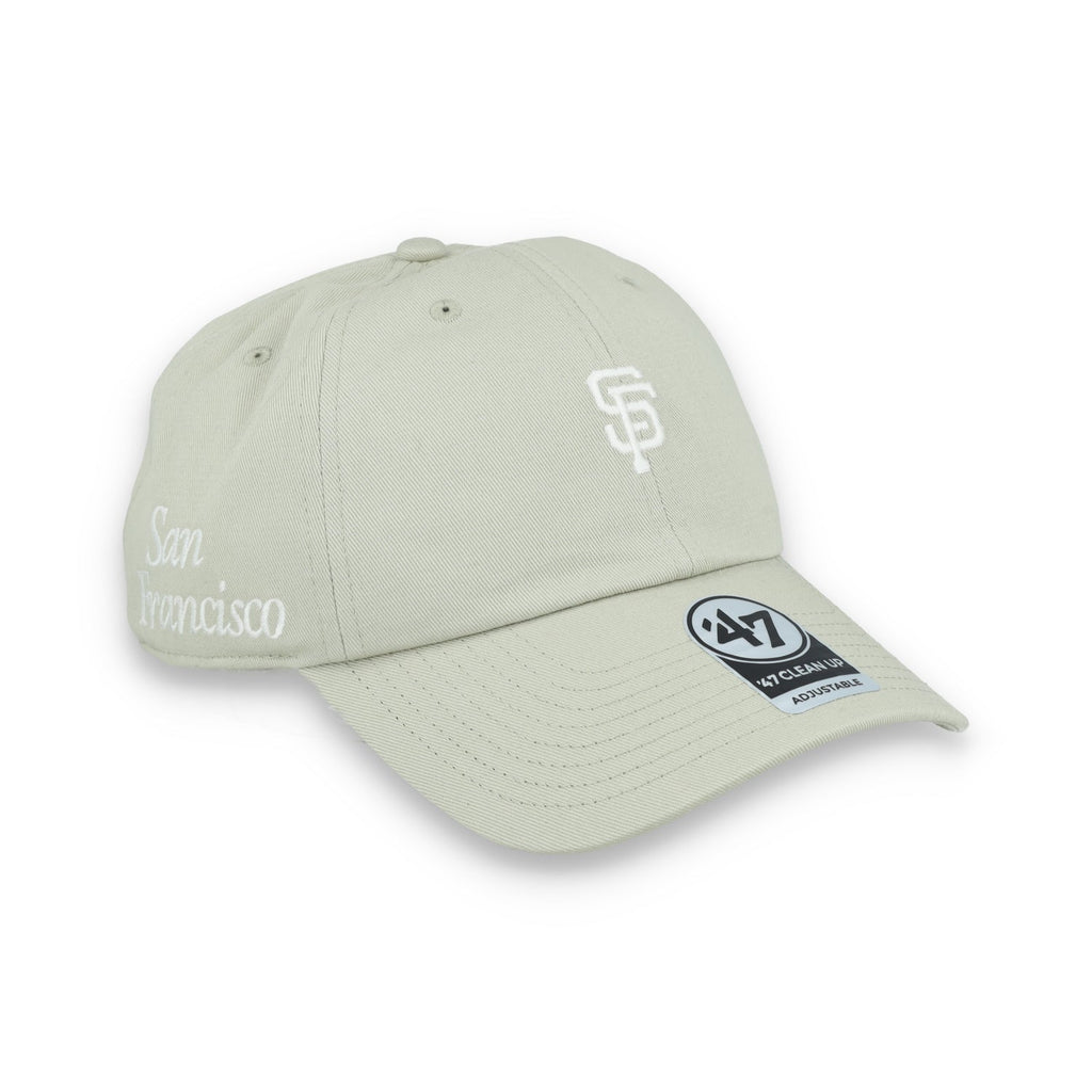 '47 Brand San Francisco Giants Foundation Clean Up Adjustable Hat - System Grey product image 1, provided for visual