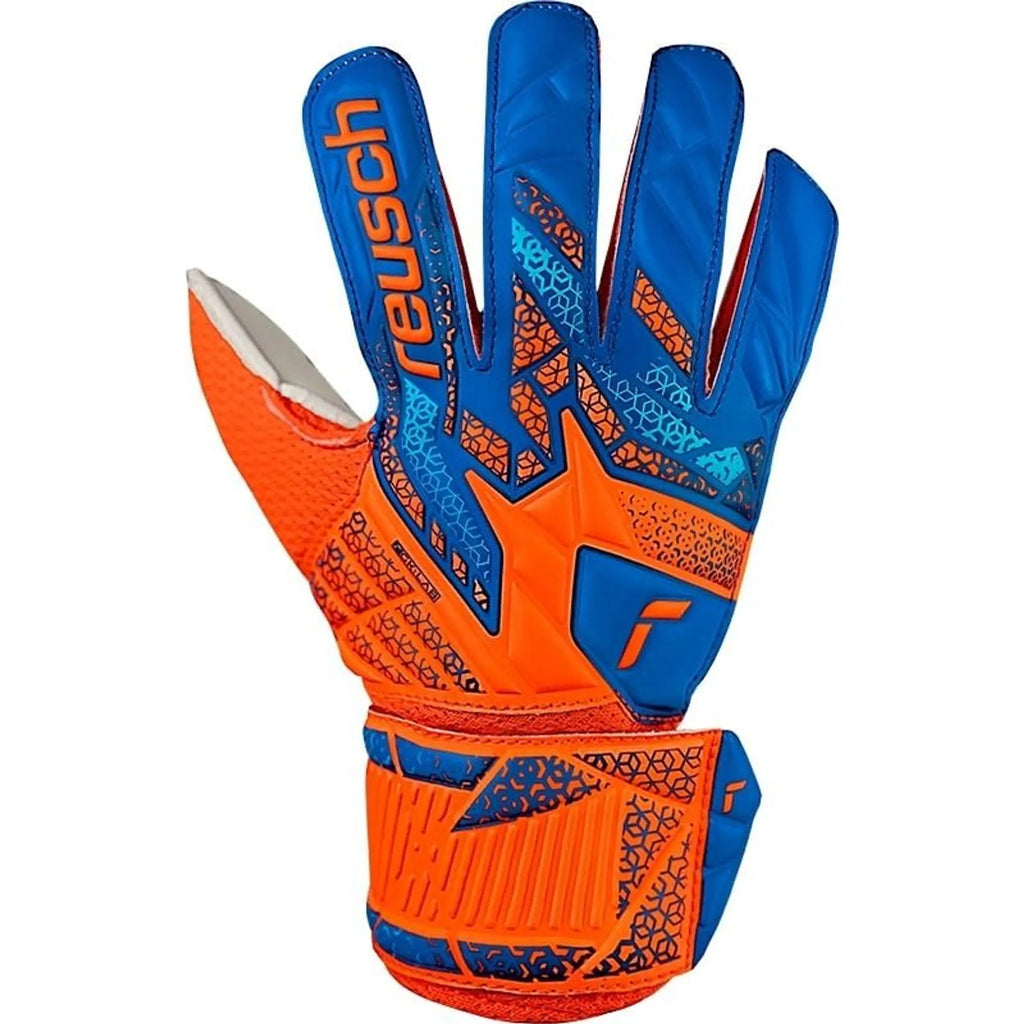 Reusch Junior Attrakt Grip Junior Gk Gloves product image 1, provided for visual reference and product detail review