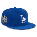 New Era Los Angeles Dodgers Side patch Corduroy-Blue product image 1, provided for visual reference and product detail review