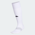 Adidas Metro 6 OTC Soccer Sock - White product image 1, provided for visual reference and product detail review
