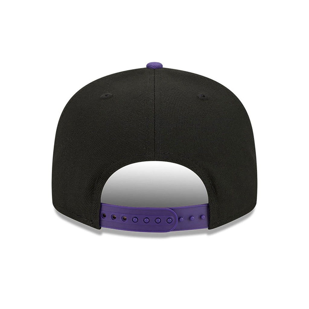 New Era Baltimore Ravens 2-Tone 9FIFTY Snapback Hat-Black/Purple product image 2, provided for visual reference and product