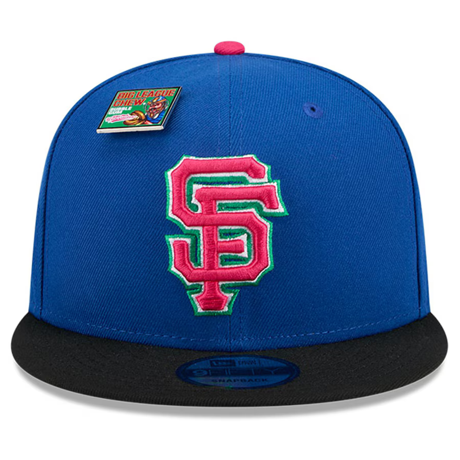 New Era San Francisco Giants Watermelon Big League Chew Flavor Pack 9FIFTY Snapback Hat product image 3, provided for visual