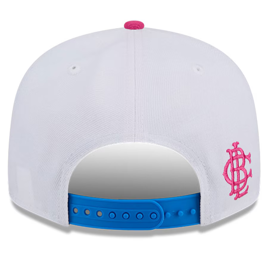 New Era San Francisco Giants Cotton Candy Big League Chew Flavor Pack 9FIFTY Snapback Hat-White/Blue product image 4,