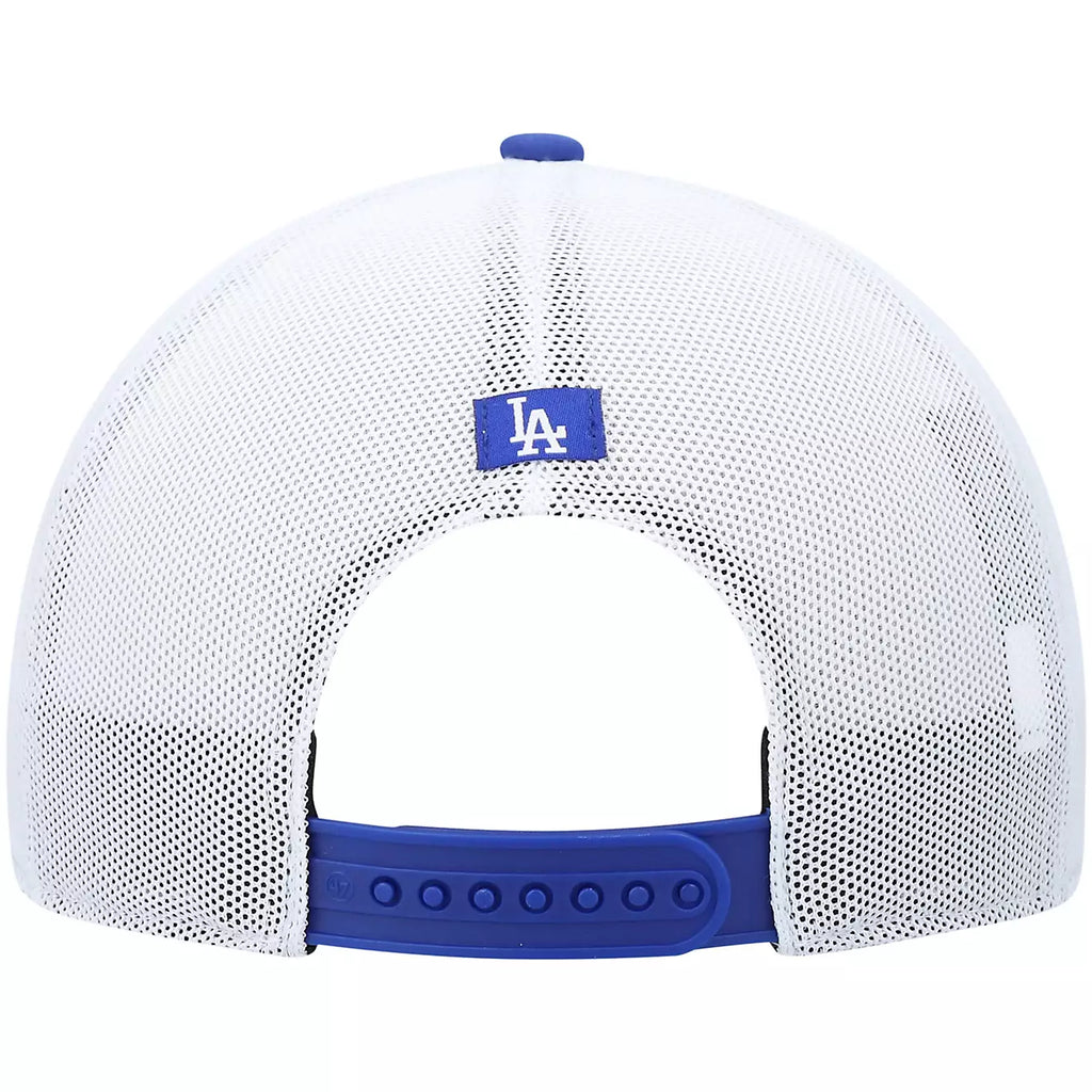'47 Brand Los Angeles Dodgers Burden Trucker Snapback Hat product image 4, provided for visual reference and product detail