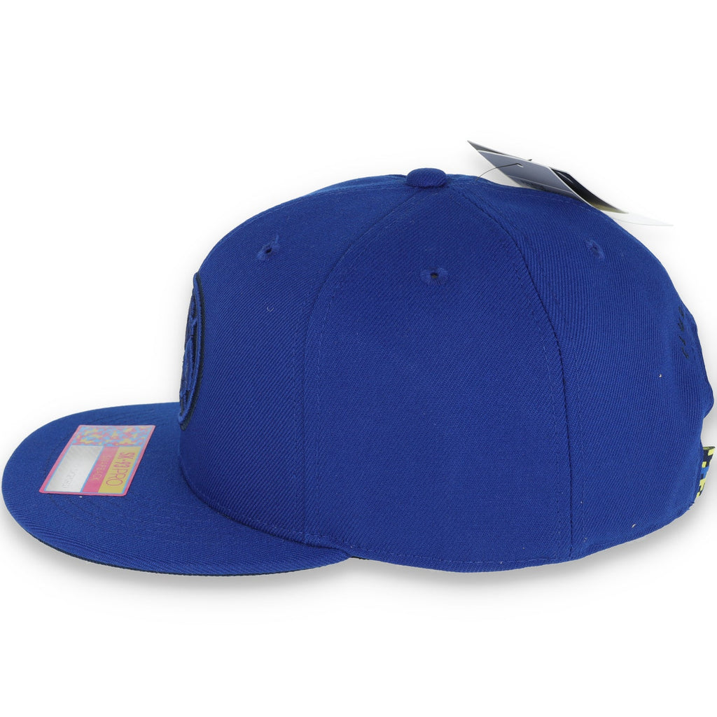 Fan ink Club America Blue Snapback Hat product image 4, provided for visual reference and product detail review