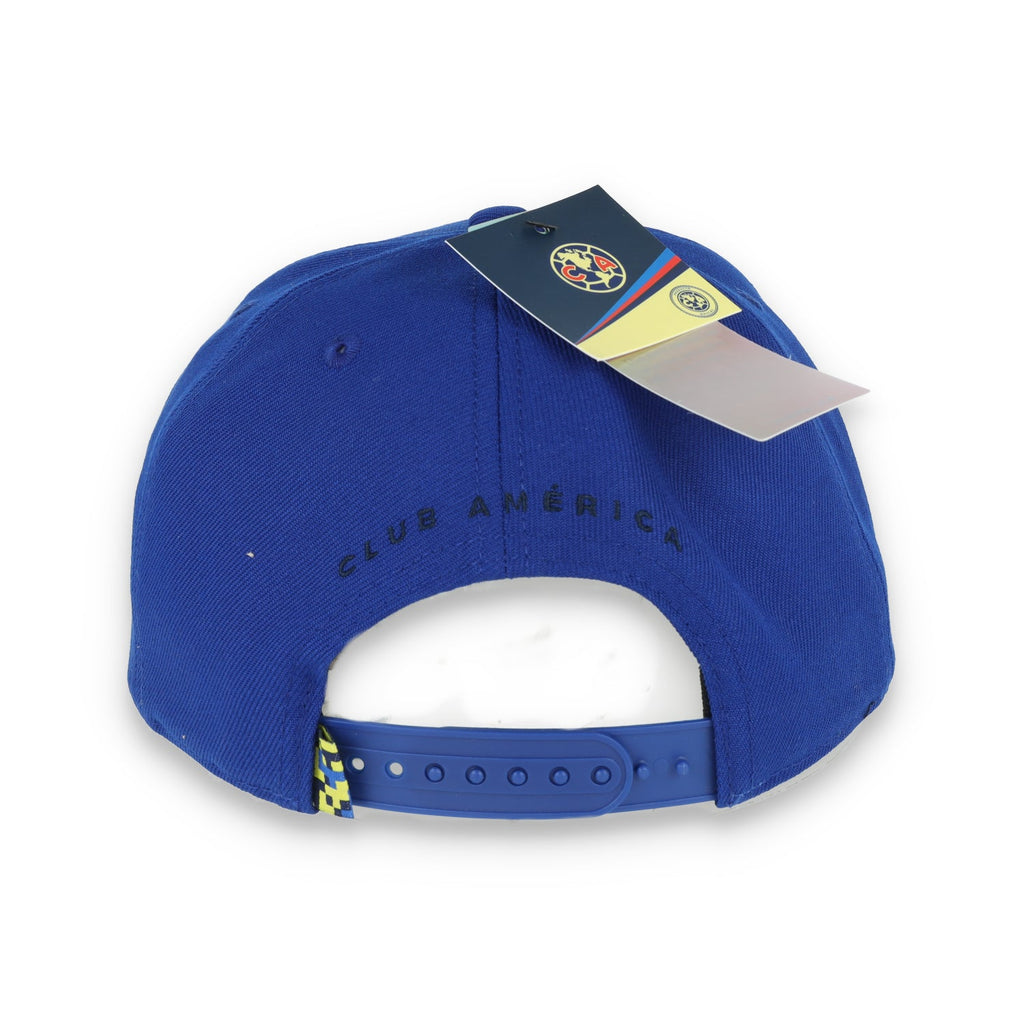 Fan ink Club America Blue Snapback Hat product image 6, provided for visual reference and product detail review
