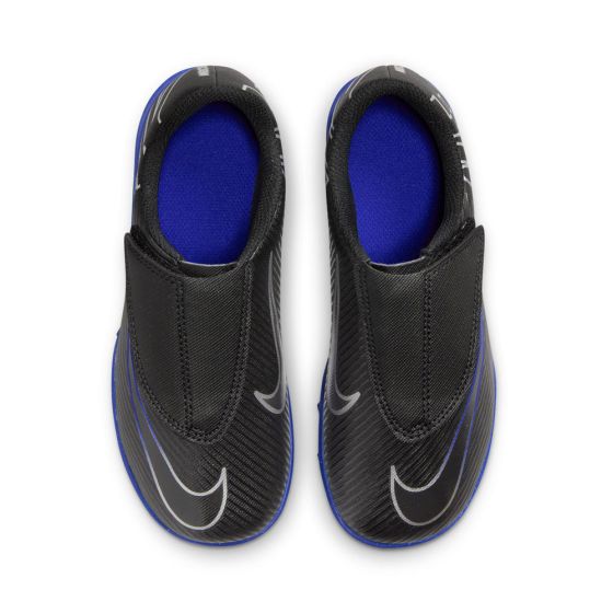 Nike Youth Mercurial Vapor 15 Club TF-Black/Hyper Royal product image 4, provided for visual reference and product detail