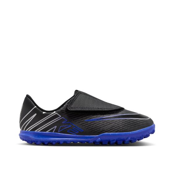 Nike Youth Mercurial Vapor 15 Club TF-Black/Hyper Royal product image 1, provided for visual reference and product detail