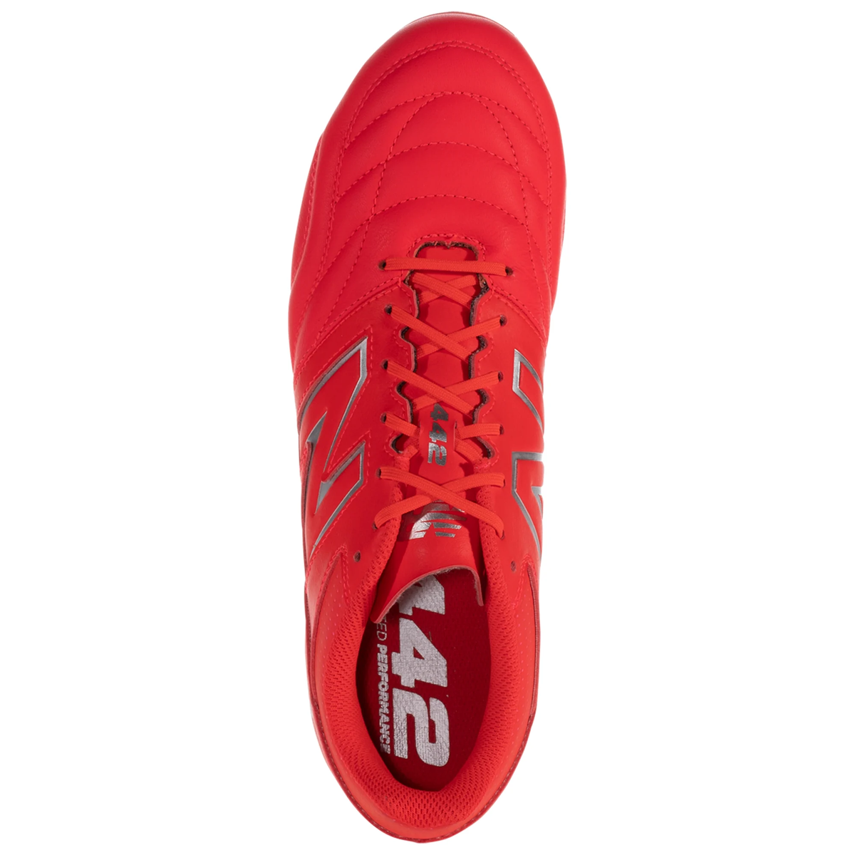 New Balance 422 V2 Wide Team FG - Red product image 3, provided for visual reference and product detail review