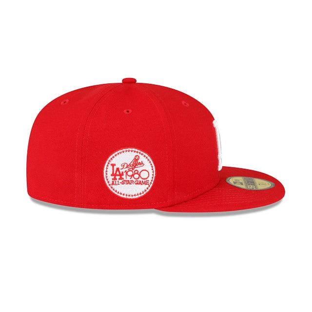 New Era Los Angeles Dodgers 1980 All-Star Game Side Patch 59Fifty Fitted-Scalet product image 2, provided for visual