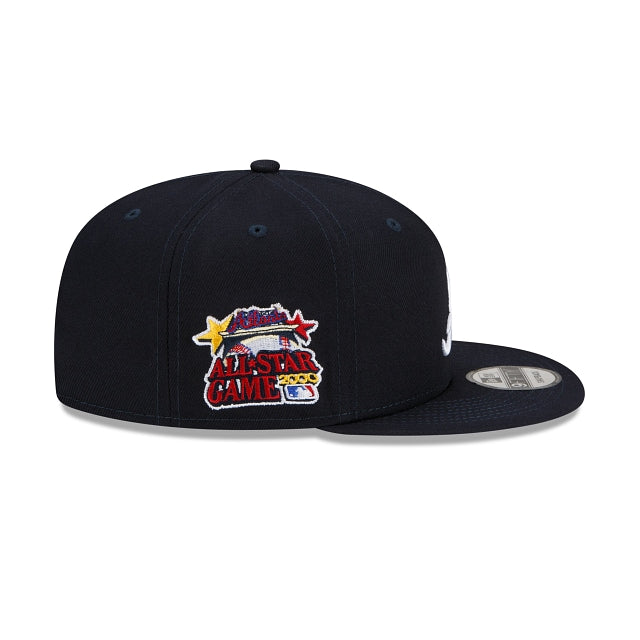 New Era Atlanta Braves 2000 All Star Game Side Patch 9Fifty Snap Back Hat product image 3, provided for visual reference and