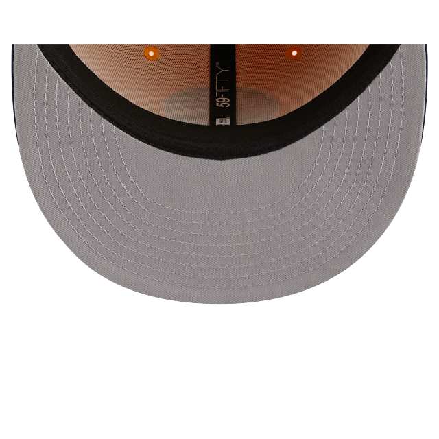 New Era New York Yankees Two-Tone Color Pack 59FIFTY Fitted Hat-Gold/Navy product image 6, provided for visual reference and