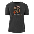 New Era Men San Francisco Giants Cooperstown 50th Anniversary T-Shirt product image 1, provided for visual reference and
