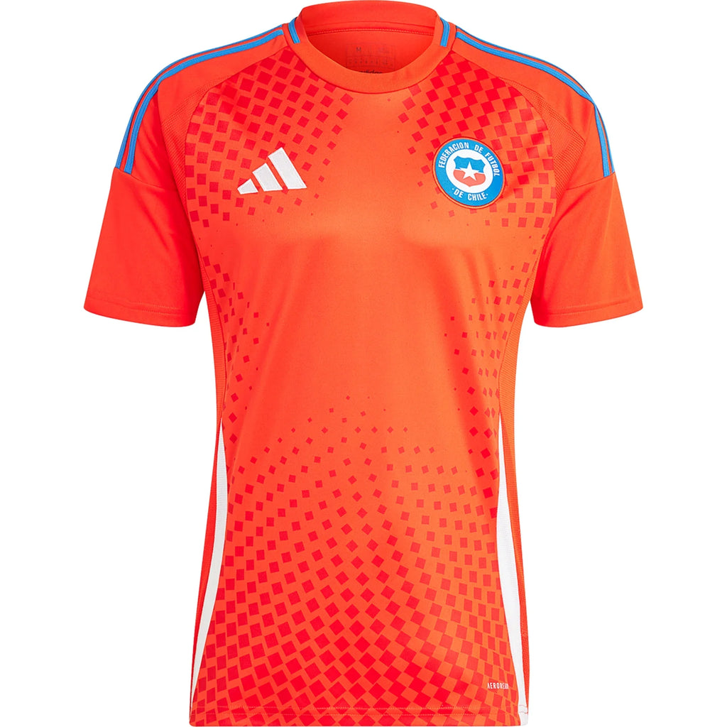 Adidas Chile Home Stadium Jersey 2024 product image 1, provided for visual reference and product detail review