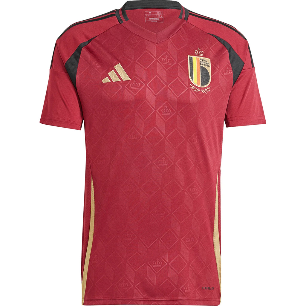 Adidas Belgium Home Stadium Jersey 2024 product image 1, provided for visual reference and product detail review